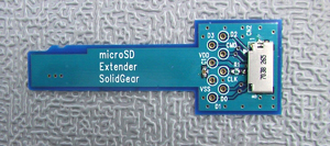 MicroSD card Bus Extender