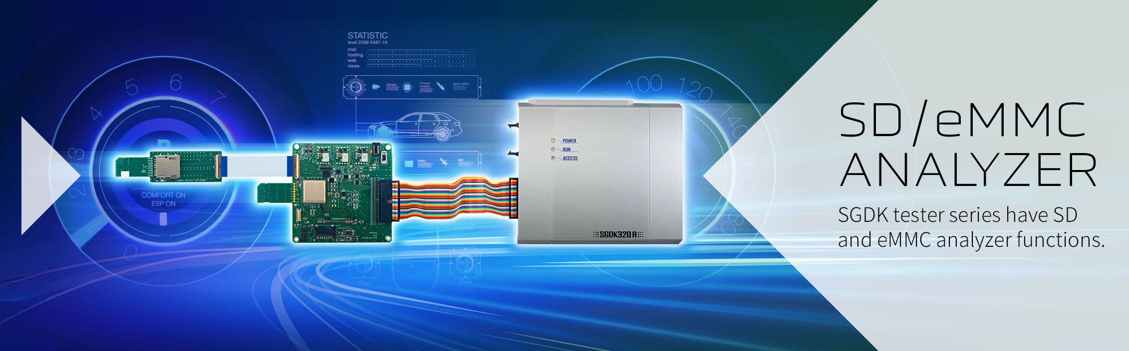 SD / eMMC対応機器開発支援テスター (SGDKシリーズ)